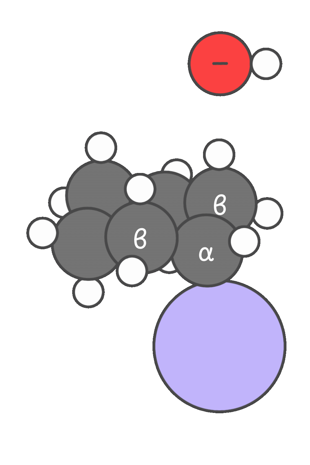 E2 elimination on a cyclohexane ring showing trans-diaxial arrangement, with leaving group and β-hydrogen both axial and anti-periplanar.